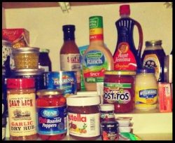 Pantry without baby food